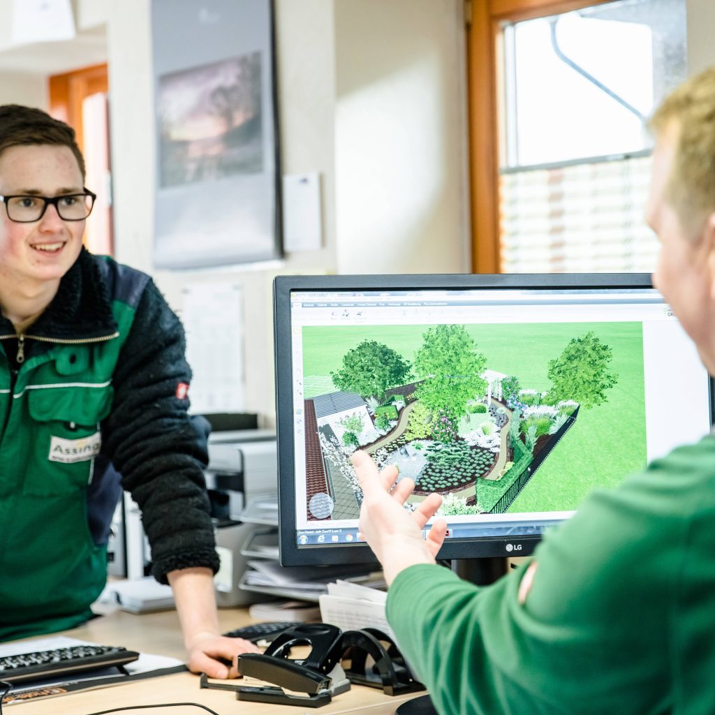 virtuelle Gartenplanung am PC